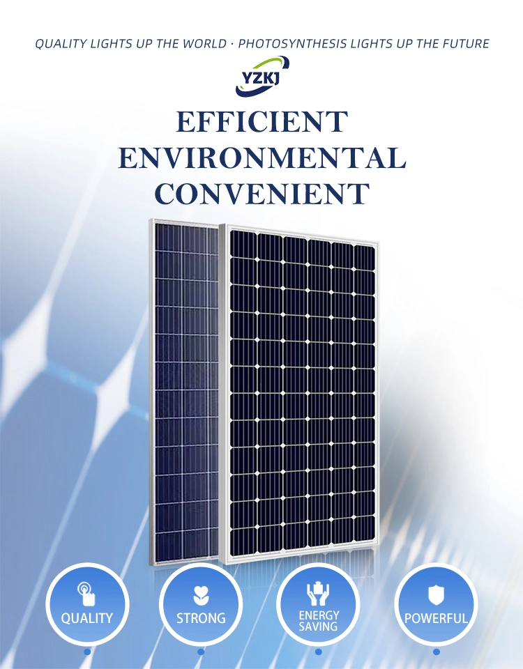 High Efficiency 450W 500W 550W Monocrystalline Solar Panels Half Cell Solar Panels